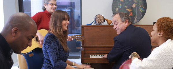 Paul Nolan, MCAT ’82, MT-BC, LPC. An alumnus, adjunct associate professor and retired director of the music therapy program at Drexel University.
